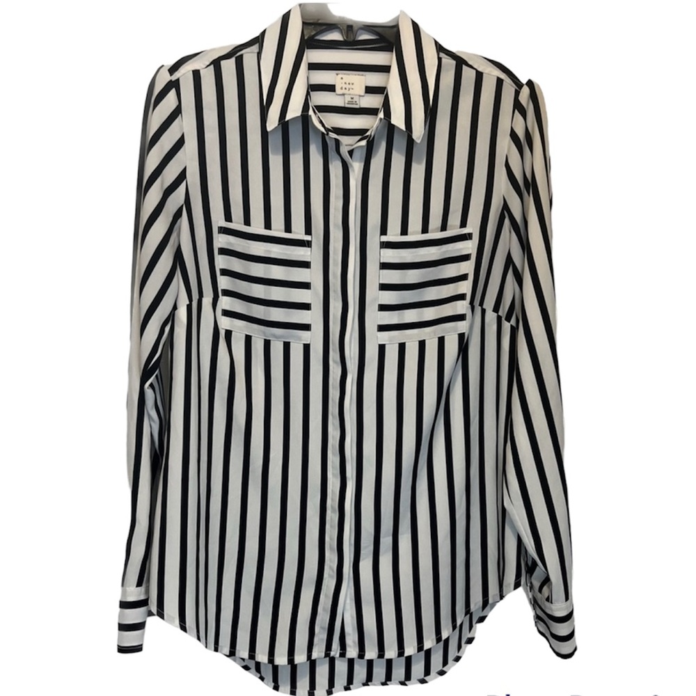 - A New Day women’s career casual button down blouse